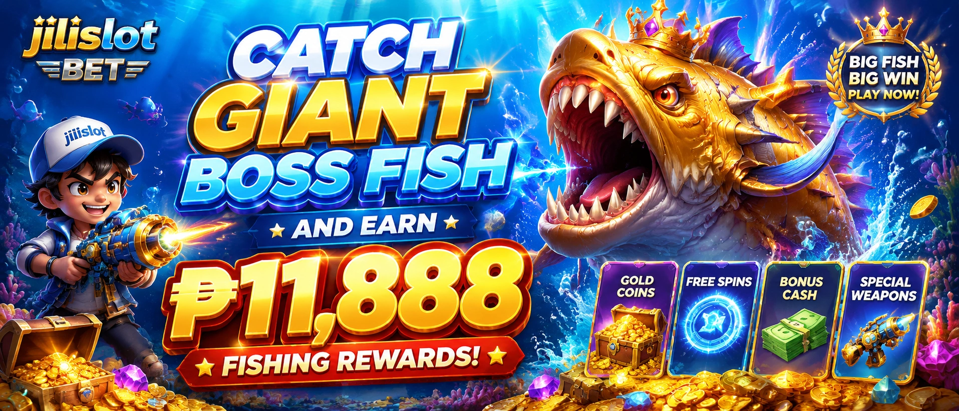 JILISLOT Fishing Games With Arcade-Style Rewards 5 JILISLOT Fishing extra visual two