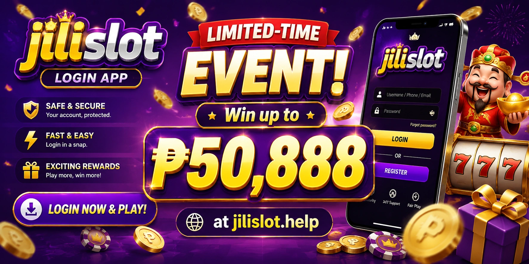 JILISLOT Promotion mobile highlight
